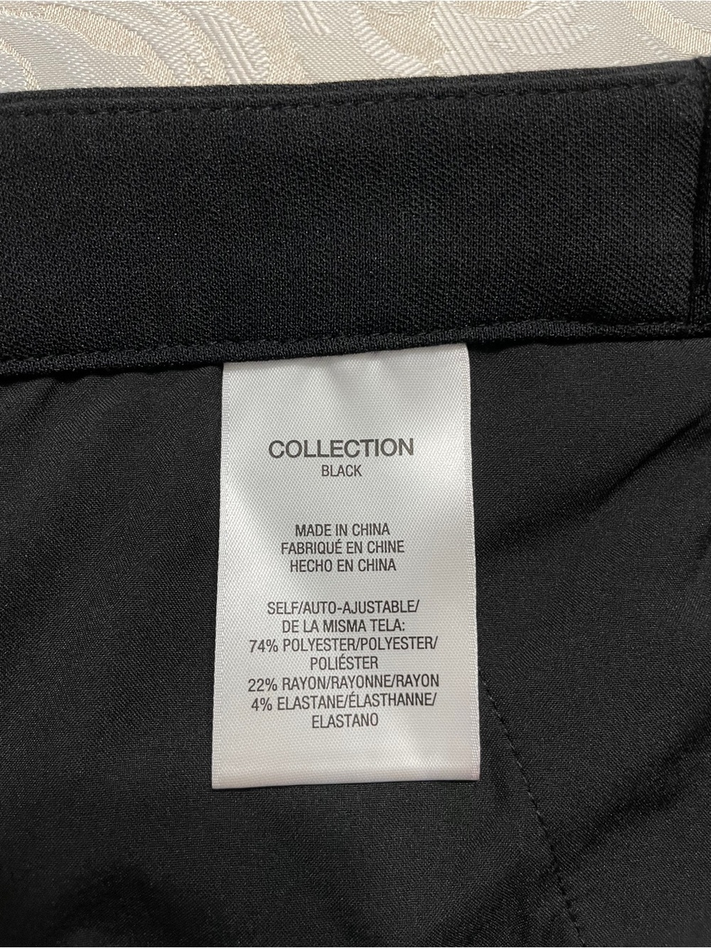 Favorite Daughter black collection Dress Pants - pull on Modern Straight Fit L - Picture 9 of 10